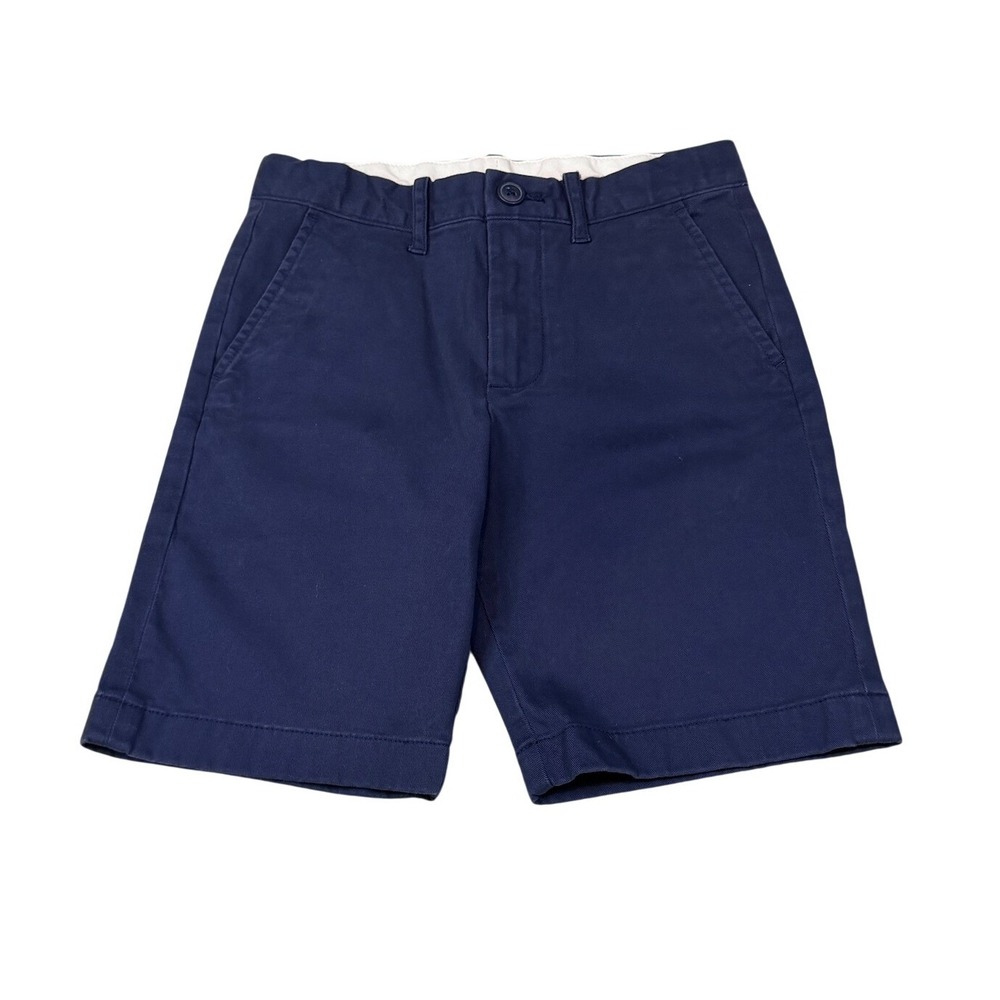 J.Crew Crewcuts Boys Gramercy Flex Chino Shorts Navy Boys‎ Size 8